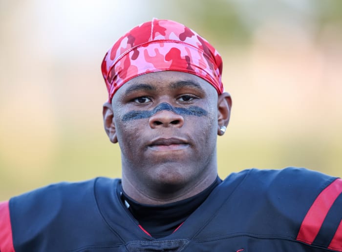 Raymore-Peculiar at Lee's Summit North Missouri football 9-29-23 David Smith 23750